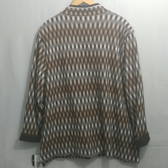 Allison Daley II Lightweight Zip Up Jacket Brown - Picture 2 of 6